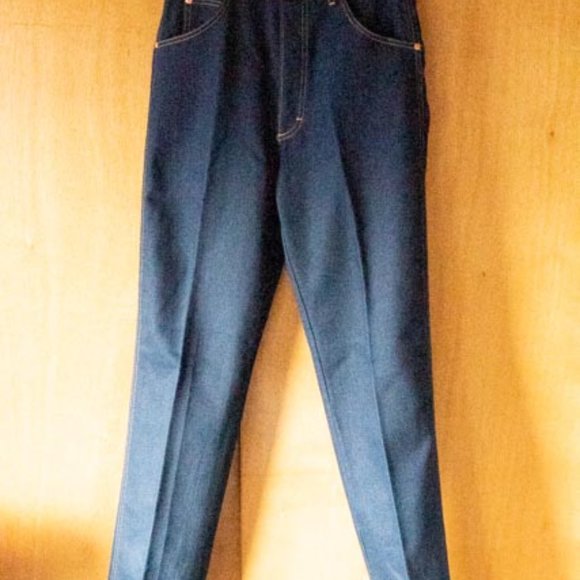 Ms.Lee Made in USA Raw Denim Straight Leg Riders Jeans womens 12 (28/35) - Picture 2 of 10